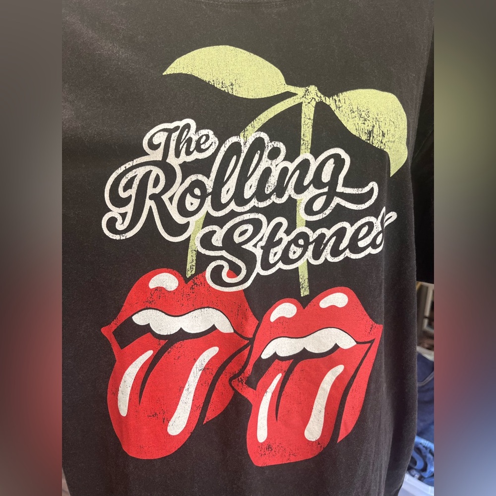 Rolling Stones Double Tongue Tee XL NWT Graphic Band Shirt Concert Festival - Picture 9 of 10